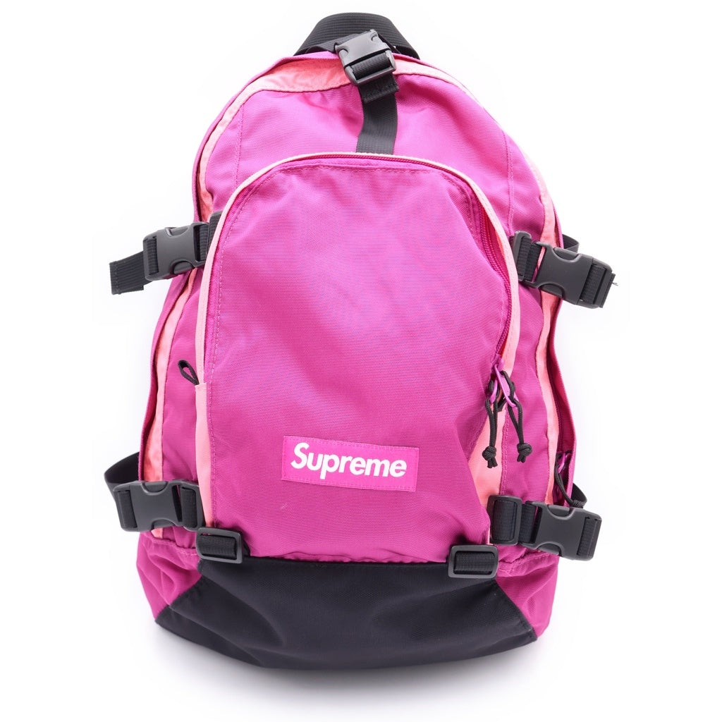 SUPREME(シュプリーム) 19AW Back Pack フロントボックスロゴ バックパック リュックサック ピンク