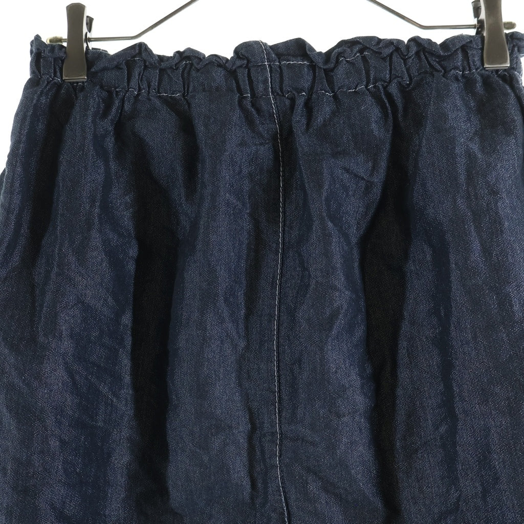 tricot COMME des GARCONS(トリコ コム デ ギャルソン) 11SS AD2010 イージー デニムサルエルパンツ インディゴ TG-P008