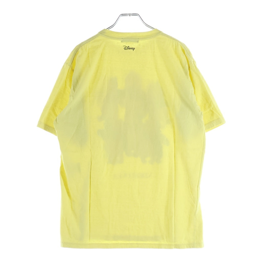 UNDERCOVER(アンダーカバー) 23SS ×DISNEY WINNIE THE POOH TEE ディズニー ウィニー ザ プー クルーネック半袖Tシャツ カットソー イエロー UC1C8806-2