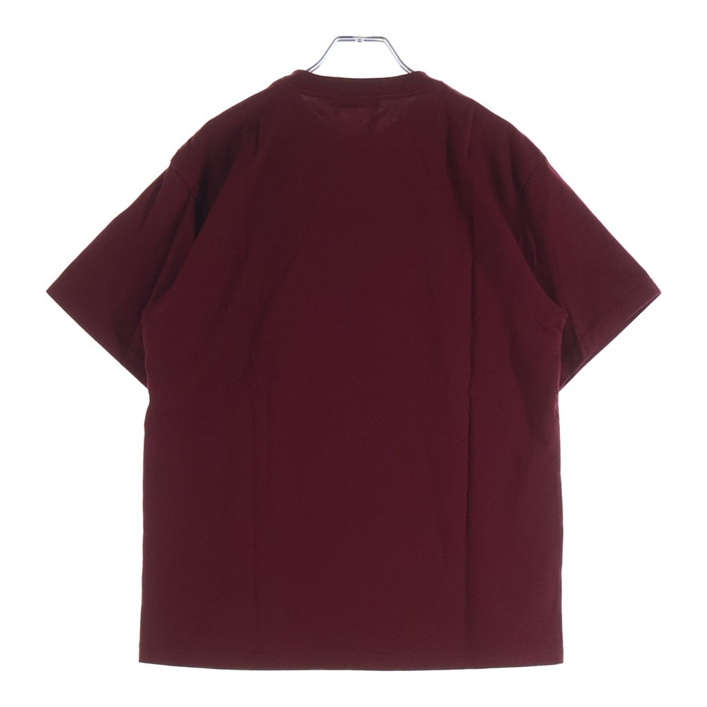 UNDERCOVER(アンダーカバー) 24SS THE HAZE Uロゴプリント クルーネック半袖Tシャツ カットソー レッド UC1D9809-1