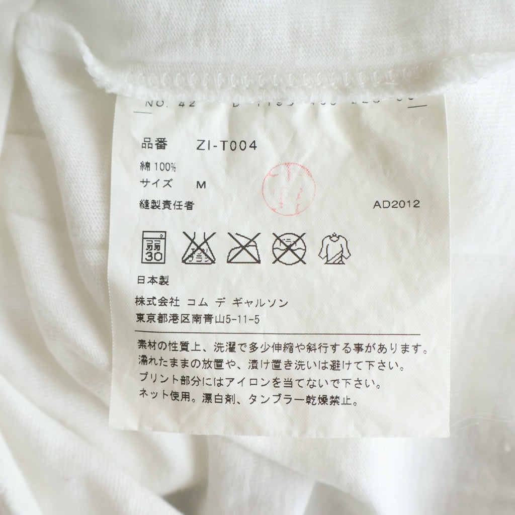 CHROME HEARTS(クロムハーツ) AD2012 ×COMME des GARCONS DOVER STREET MARKET GINZA T‐SHIRT コムデギャルソン ドーバーストリートマーケット銀座 クルーネック半袖Tシャツ レディース ZI-T003