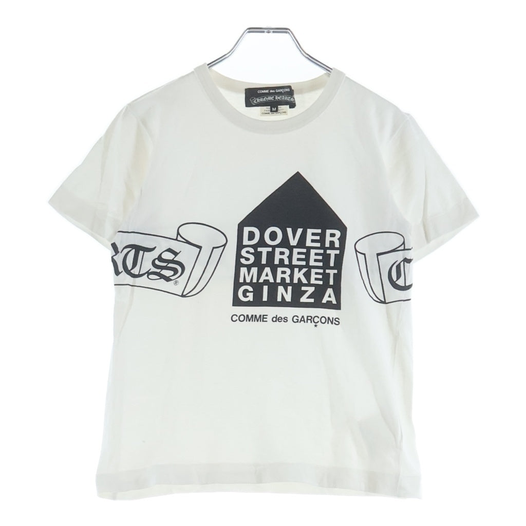 CHROME HEARTS(クロムハーツ) AD2012 ×COMME des GARCONS DOVER STREET MARKET GINZA T‐SHIRT コムデギャルソン ドーバーストリートマーケット銀座 クルーネック半袖Tシャツ レディース ZI-T004