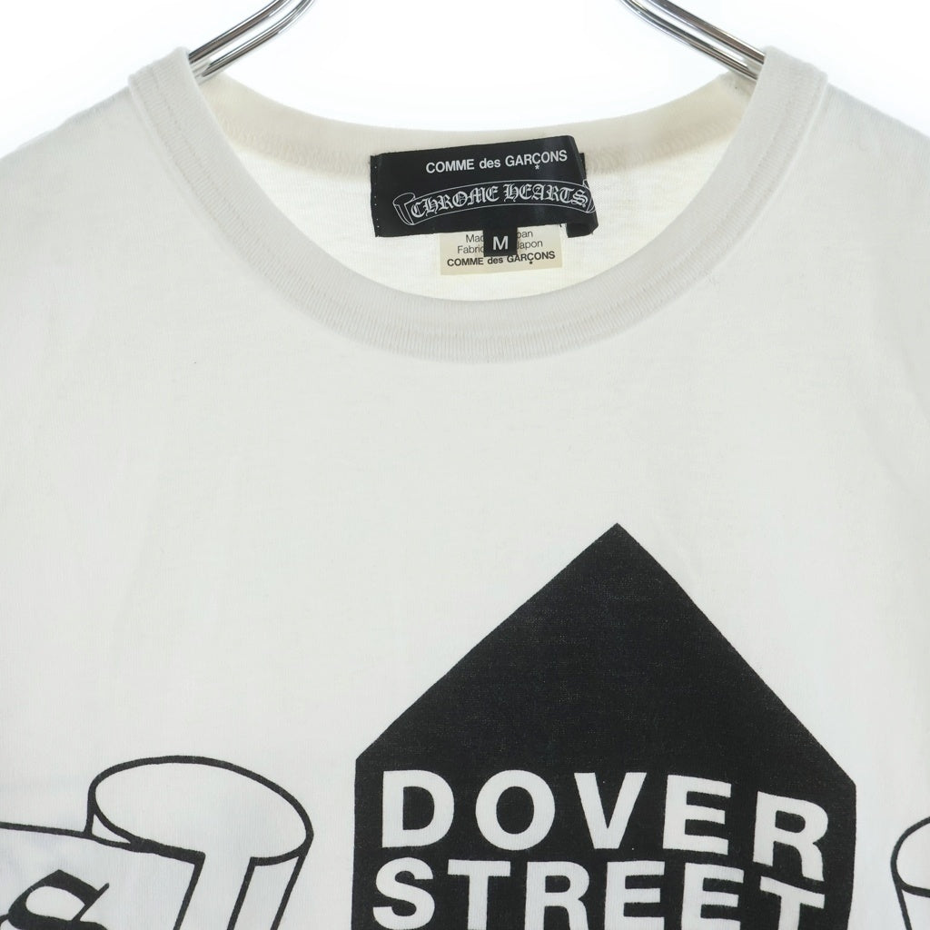CHROME HEARTS(クロムハーツ) AD2012 ×COMME des GARCONS DOVER STREET MARKET GINZA T‐SHIRT コムデギャルソン ドーバーストリートマーケット銀座 クルーネック半袖Tシャツ レディース ZI-T004