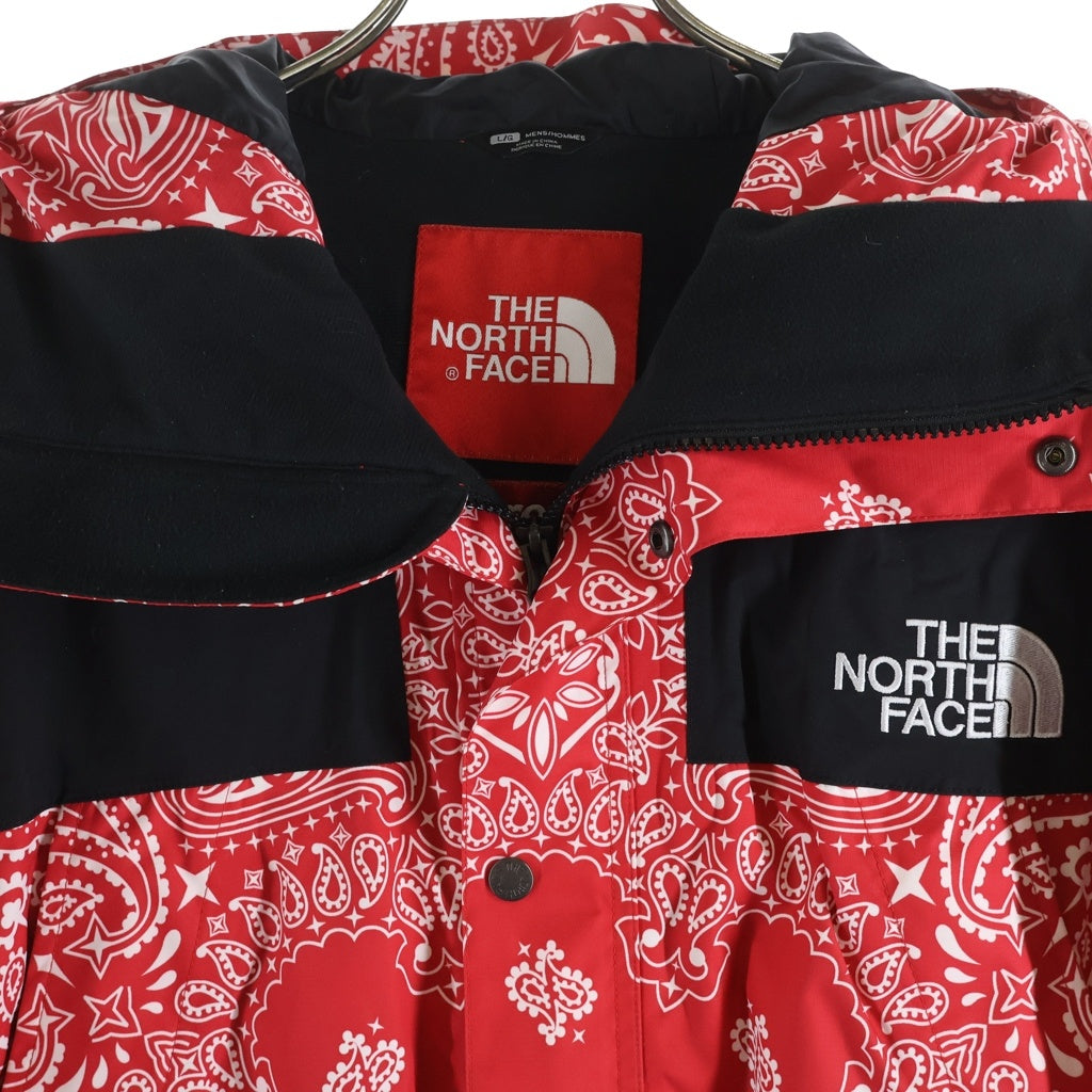 SUPREME(シュプリーム) 14AW ×THE NORTH FACE Bandana Mountain Parka ノースフェイス バンダナ マウンテンパーカー ジャケット レッド NP51400I