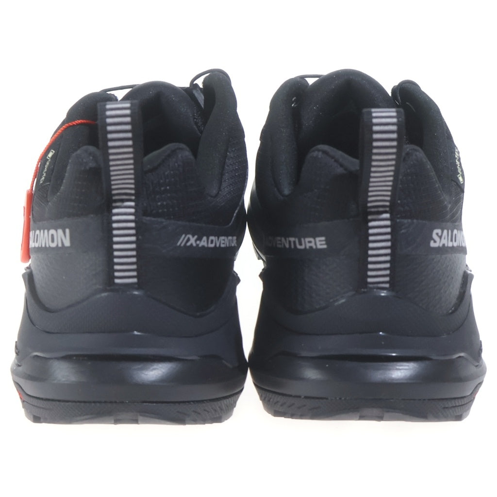SALOMON(サロモン) X-ADVENTURE GORE-TEX トレイルランニングシューズ ローカットスニーカー ブラック レディース US7/24cm 473218