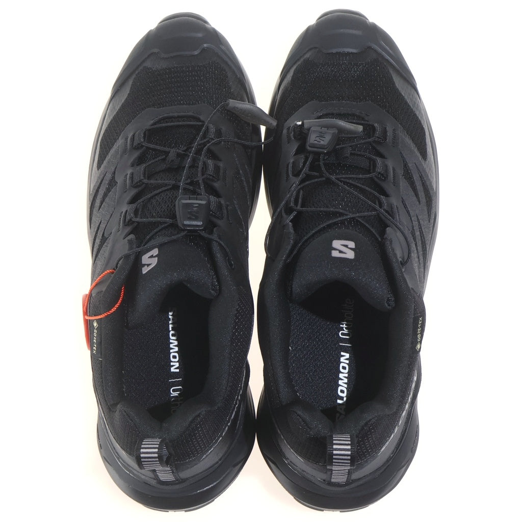 SALOMON(サロモン) X-ADVENTURE GORE-TEX トレイルランニングシューズ ローカットスニーカー ブラック レディース US7/24cm 473218