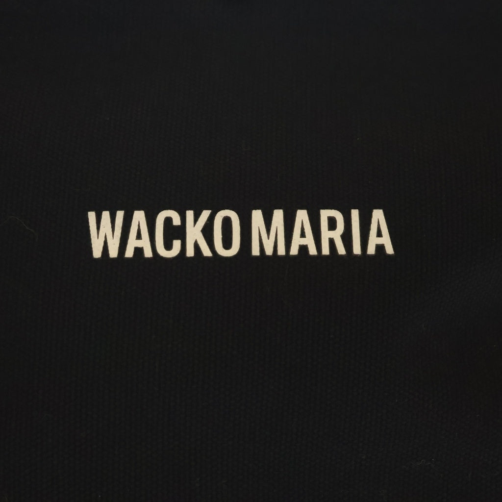 WACKO MARIA(ワコマリア) 25SS ×SPEAK EASY SHOULDER BAG スピークイージー コットンショルダーバッグ ブラック 25SS-WMA-BG03