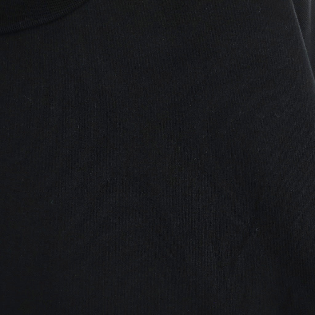 COOTIE PRODUCTIONS(クーティー プロダクションズ) 26SS SPANISH PIMA BOXY L/S TEE スパニッシュピマ ボクシー クルーネック 長袖Tシャツ カットソー ブラック CTE-26S311