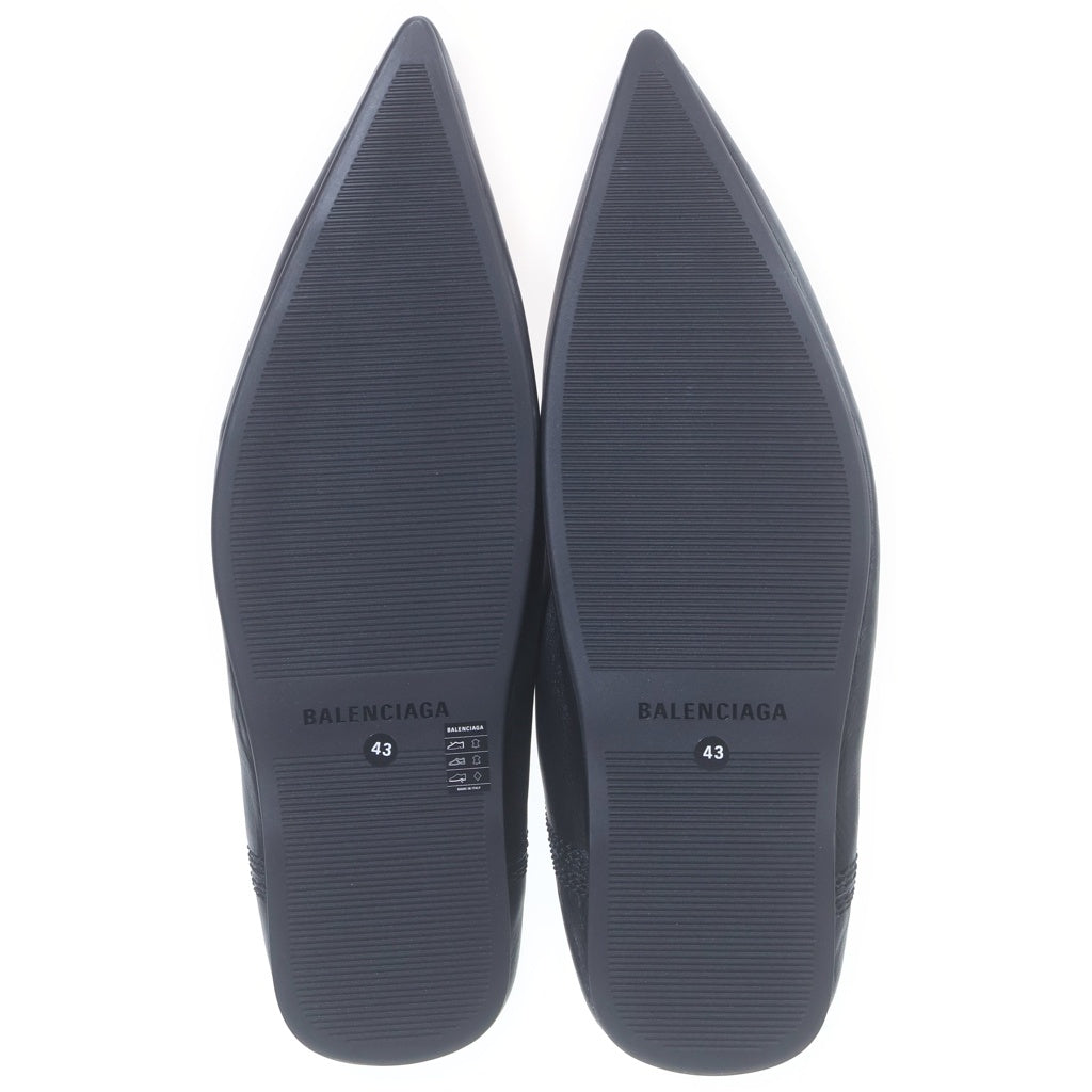 BALENCIAGA(バレンシアガ) FLAT MULE SMOOTH LAMBSKIN フラット ミュール スムース ラムスキン ブラック 788347