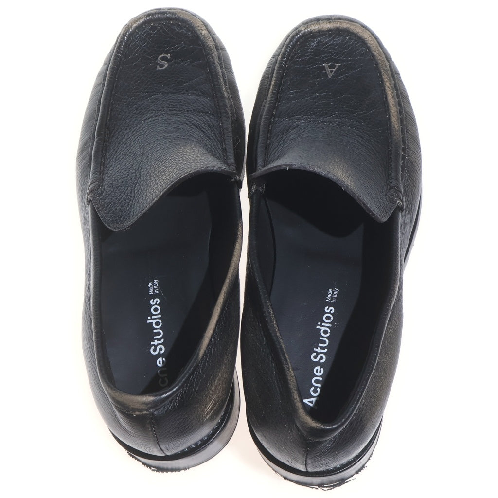 Acne Studios(アクネ ストゥディオズ) Boafer ボアファー レザー ローファー シューズ ブラウン 261 BD0393