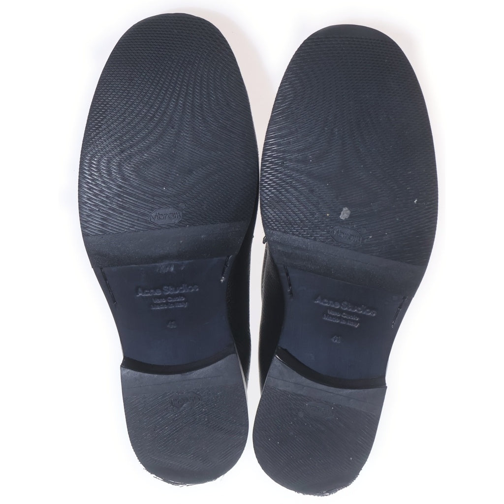 Acne Studios(アクネ ストゥディオズ) Boafer ボアファー レザー ローファー シューズ ブラウン 261 BD0393