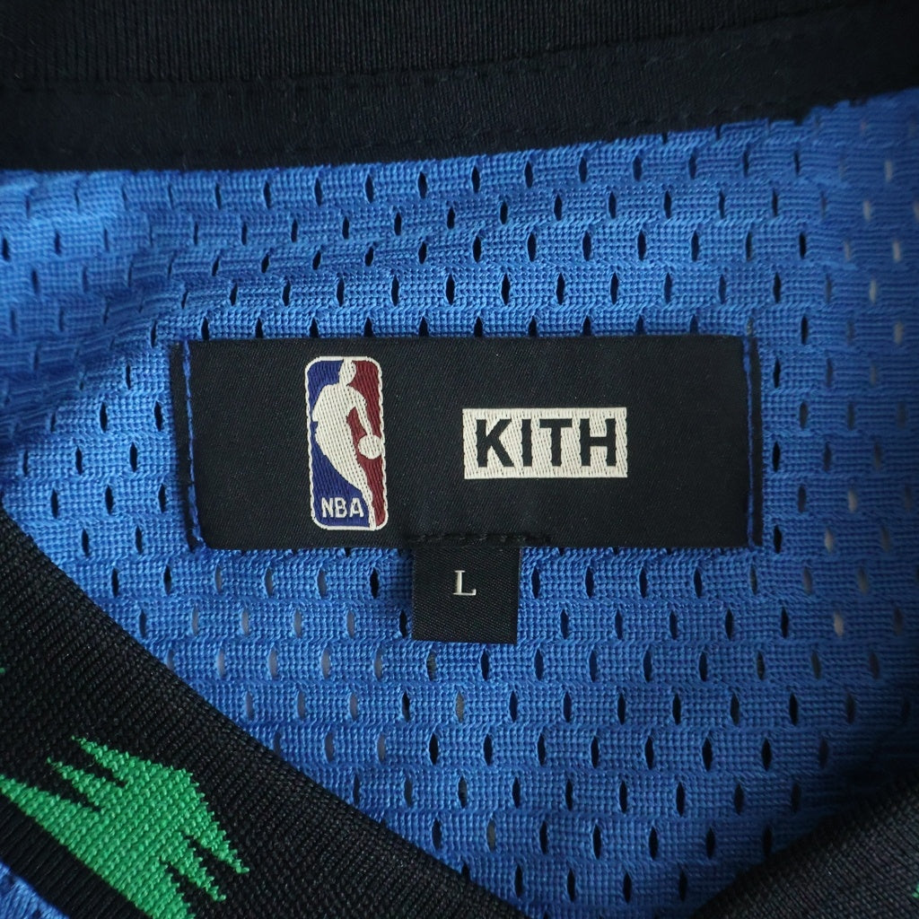 KITH(キス) 26SS NBA All-Star Minnesota Timberwolves Leon Jersey ミネソタ ティンバーウルブズ レオンジャージー Tシャツ