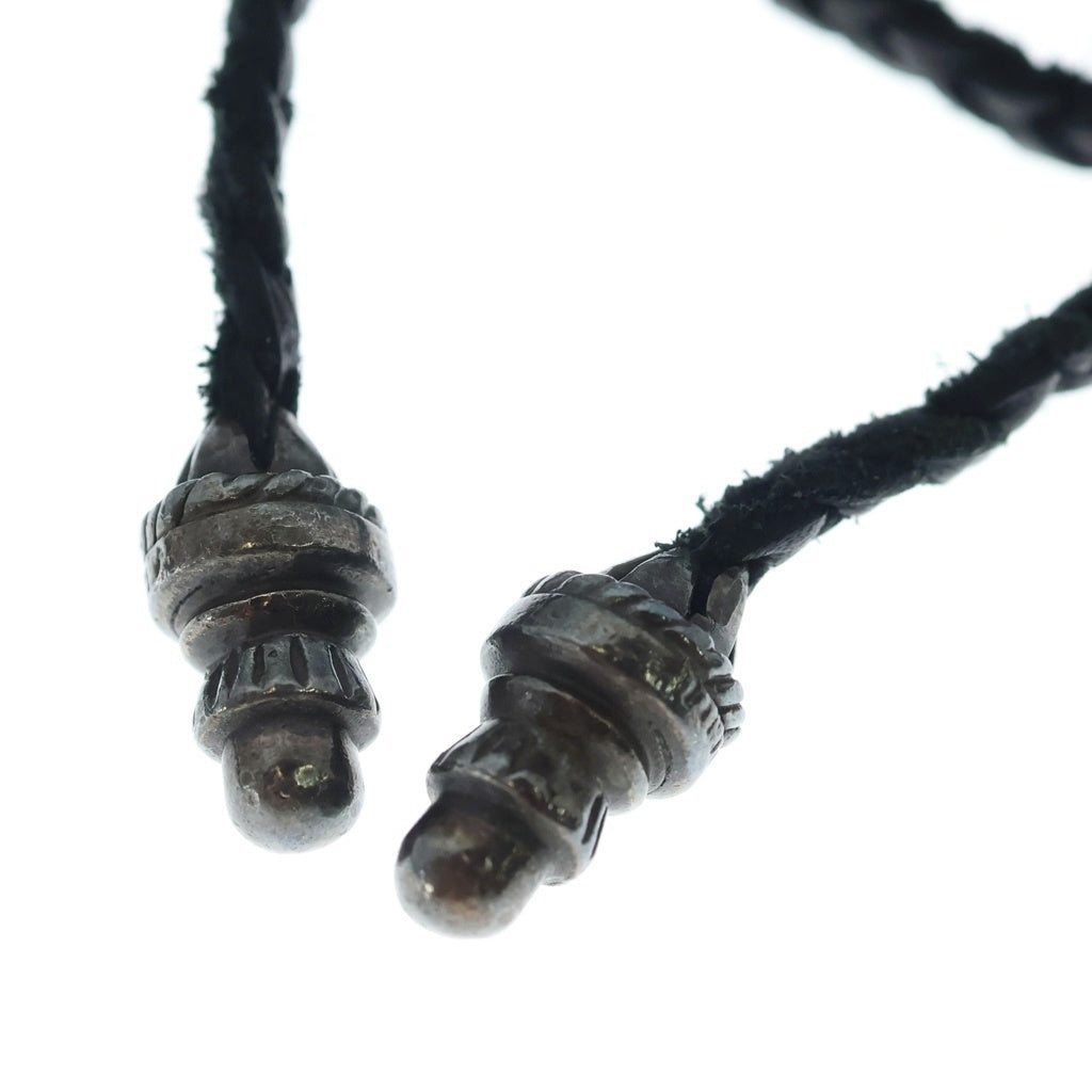 CHROME HEARTS(クロムハーツ) CH CRS SMLスモールCHクロス BC ボロチップブレイド ネックレス シルバー BCA220