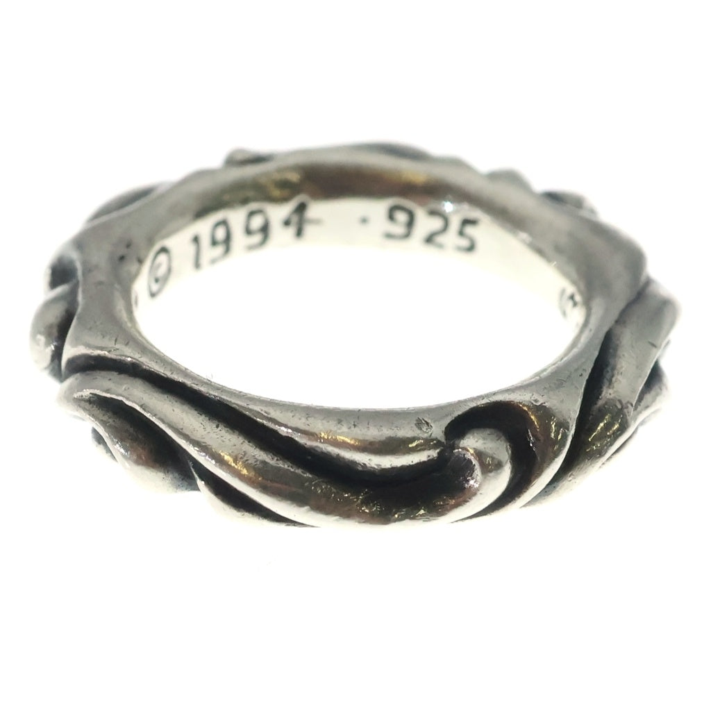 CHROME HEARTS(クロムハーツ) SCRL BAND スクロールバンド リング シルバー BCA351