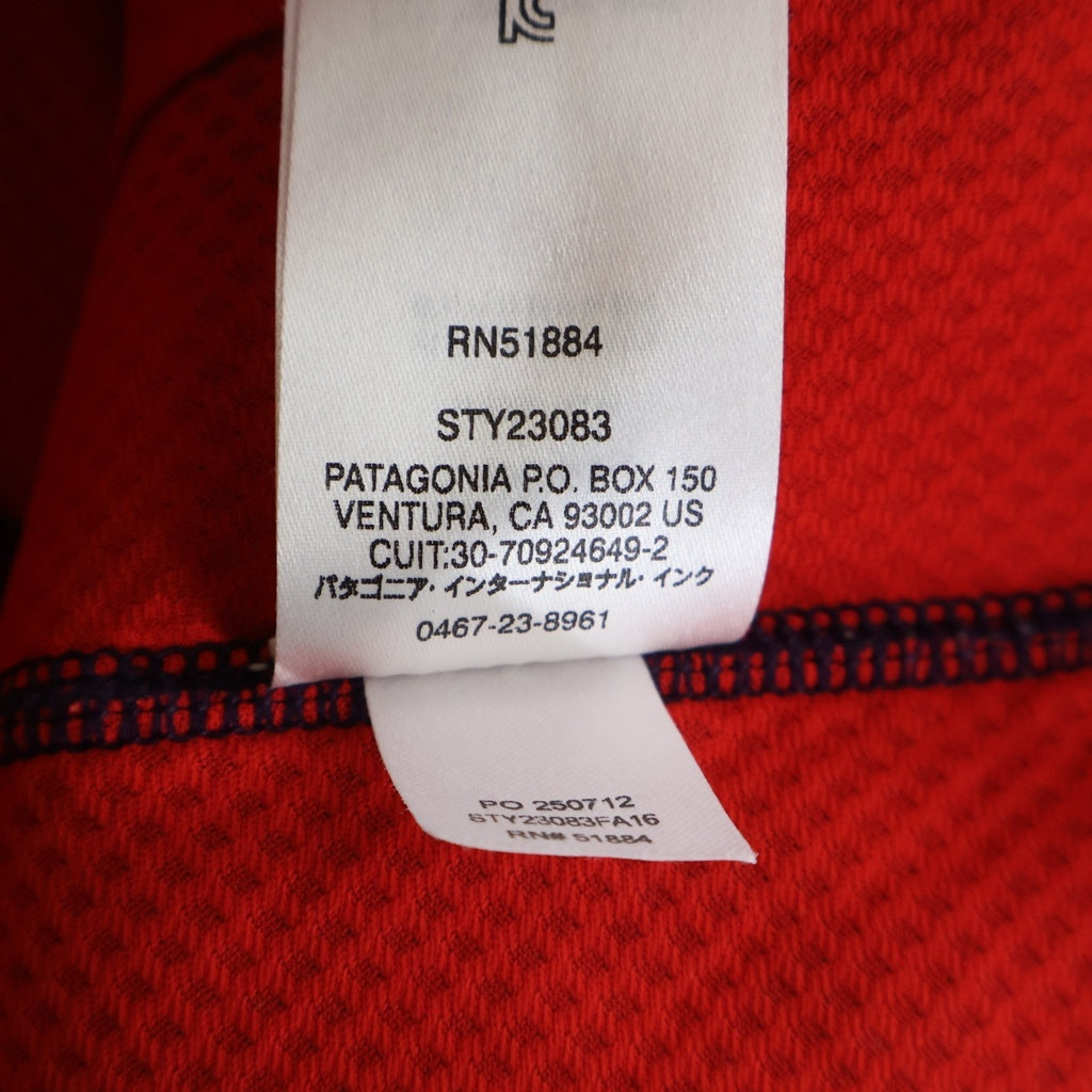 PATAGONIA(パタゴニア) 16AW CLASSIC RETRO-X VEST クラシック レトロエックス ロゴ刺繍 ハイネック ジップアップ ボアベスト パープル STY23083