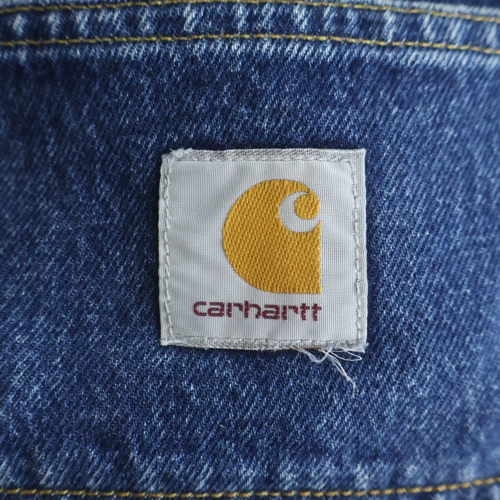 Carhartt WIP(カーハート ダブリューアイピー) 24AW SINGLE KNEE PANT シングルニー マルチポケット ワーク デニムパンツ インディゴ I032024