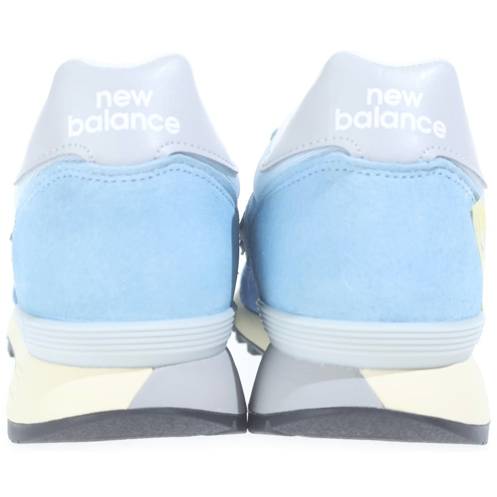 New Balance(ニューバランス) M475VTG スエード メッシュ ローカットスニーカー ブルー US8.5/26.5cm
