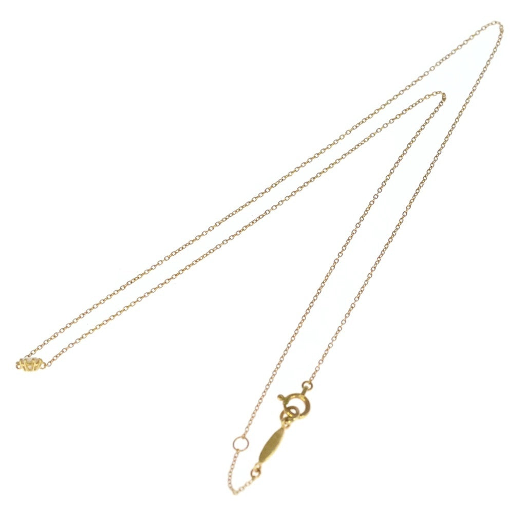 AHKAH(アーカー) SOLTIA ROUND NECKLACE ソルティアラウンドダイヤモンドネックレス 18K 0.15ct ゴールド VC0196010100 レディース