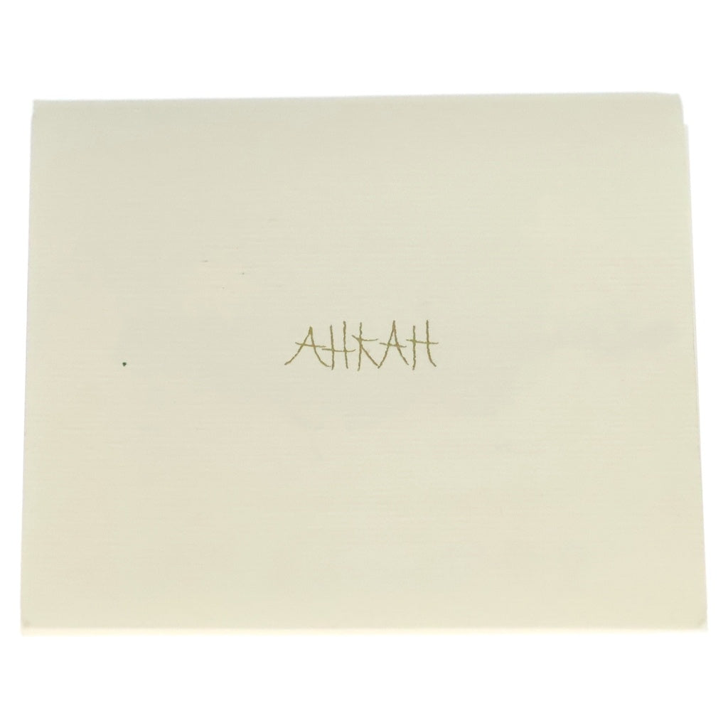 AHKAH(アーカー) SOLTIA ROUND NECKLACE ソルティアラウンドダイヤモンドネックレス 18K 0.15ct ゴールド VC0196010100 レディース