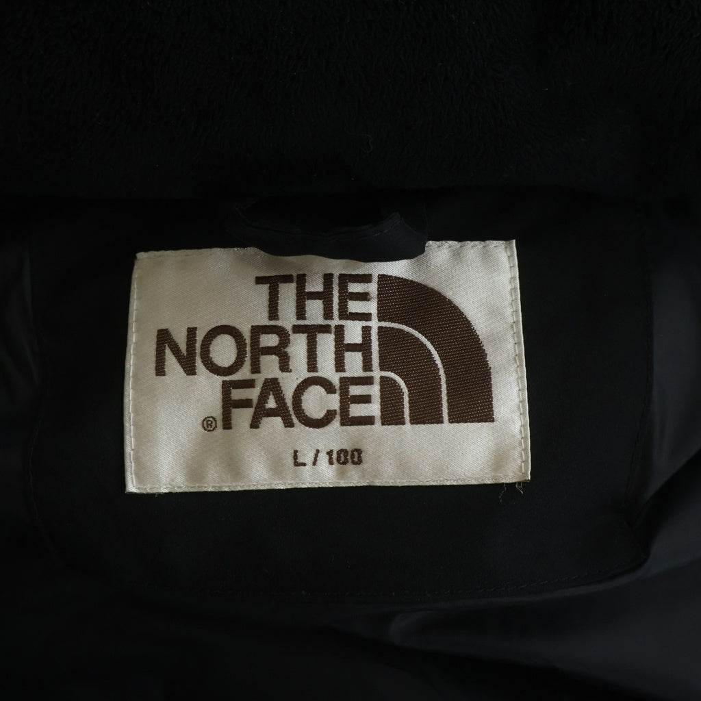 THE NORTH FACE(ザノースフェイス) WHITE LABEL YOSEMITE DOWN COAT ホワイトレーベル ロゴエンブロイダリー フード付き ジップアップ ヨセミテダウンコート ブラック NC1DJ50J