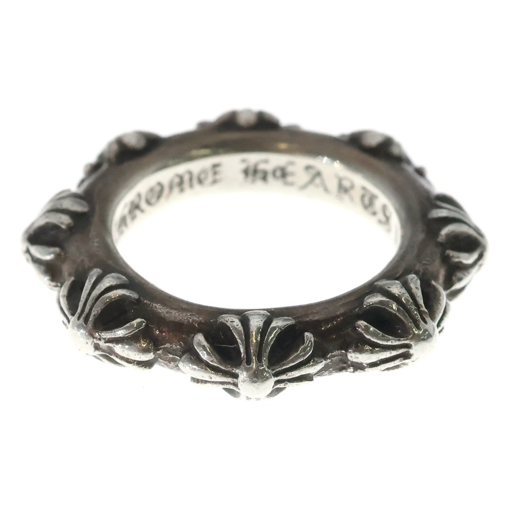 CHROME HEARTS(クロムハーツ) CROSS BAND クロスバンド リング シルバー BCA342