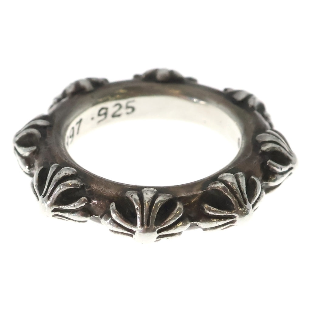 CHROME HEARTS(クロムハーツ) CROSS BAND クロスバンド リング シルバー BCA342