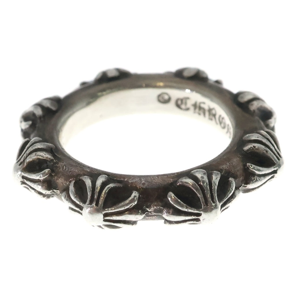 CHROME HEARTS(クロムハーツ) CROSS BAND クロスバンド リング シルバー BCA342