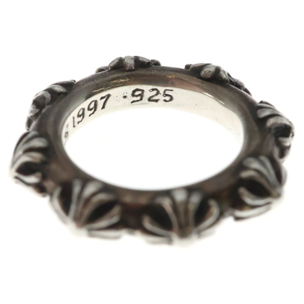CHROME HEARTS(クロムハーツ) CROSS BAND クロスバンド リング シルバー BCA342
