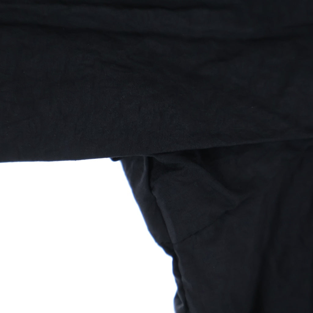 TEATORA(テアトラ) 26SS CARTRIDGE SHIRT S/S HOVERLAYER カートリッジ ナイロン 半袖シャツ ブラック TT-CG-SHT-SS-HL
