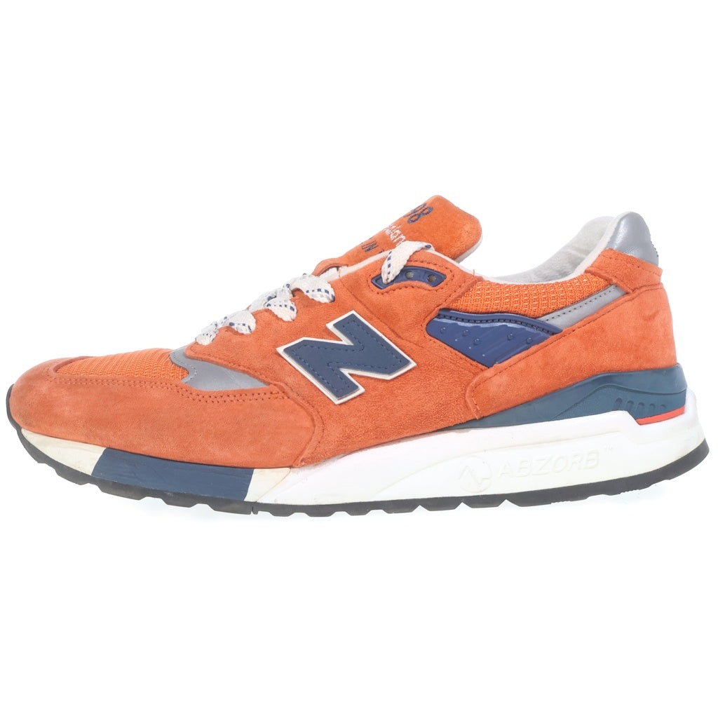 New Balance(ニューバランス) M998CTL スウェード ローカットスニーカー スニーカー オレンジ US10/28cm
