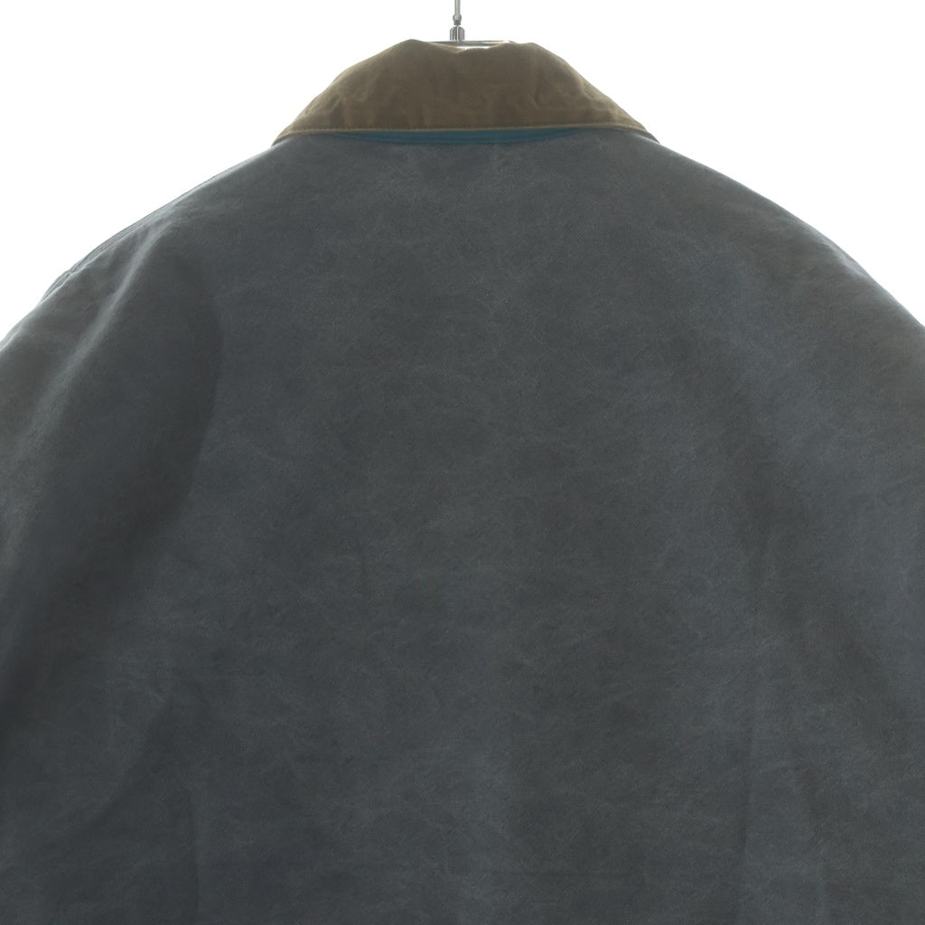 YOKE(ヨーク) 26SS CONNECTED WORK JACKET コネクテッド フリース切り替え ジップアップ ワーク ジャケット グレー YK26SS01195B YK26SS01195B