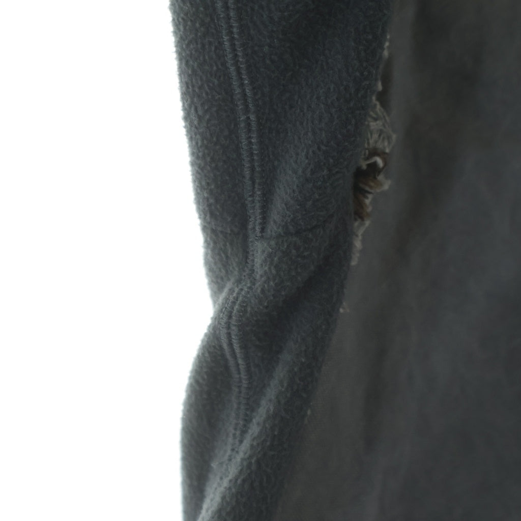 YOKE(ヨーク) 26SS CONNECTED WORK JACKET コネクテッド フリース切り替え ジップアップ ワーク ジャケット グレー YK26SS01195B YK26SS01195B