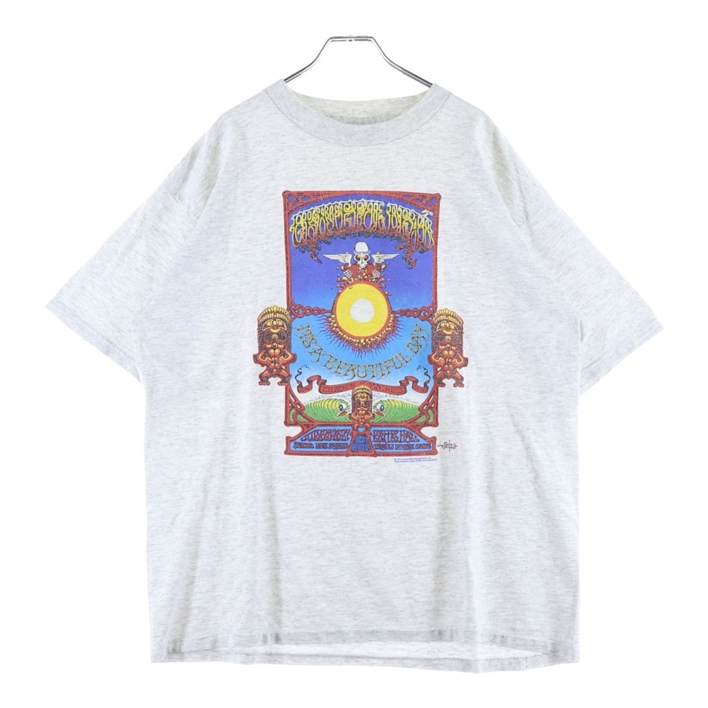 NO BRAND(ノーブランド) 90S VINTAGE GRATEFUL DEAD ヴィンテージ グレイトフルデッド Hawaiian Aoxomoxoa ハワイアン アオクソモクソア フロントプリント クルーネック半袖Tシャツ カットソー