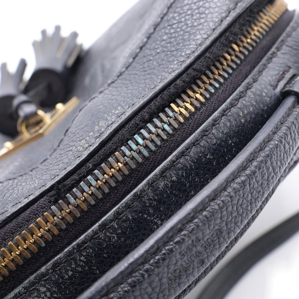 LOUIS VUITTON(ルイヴィトン) モノグラム アンプラント サントンジュ レザー2WAY ハンドバッグ ショルダーバッグ ブラック M44593 CA0220 レディース