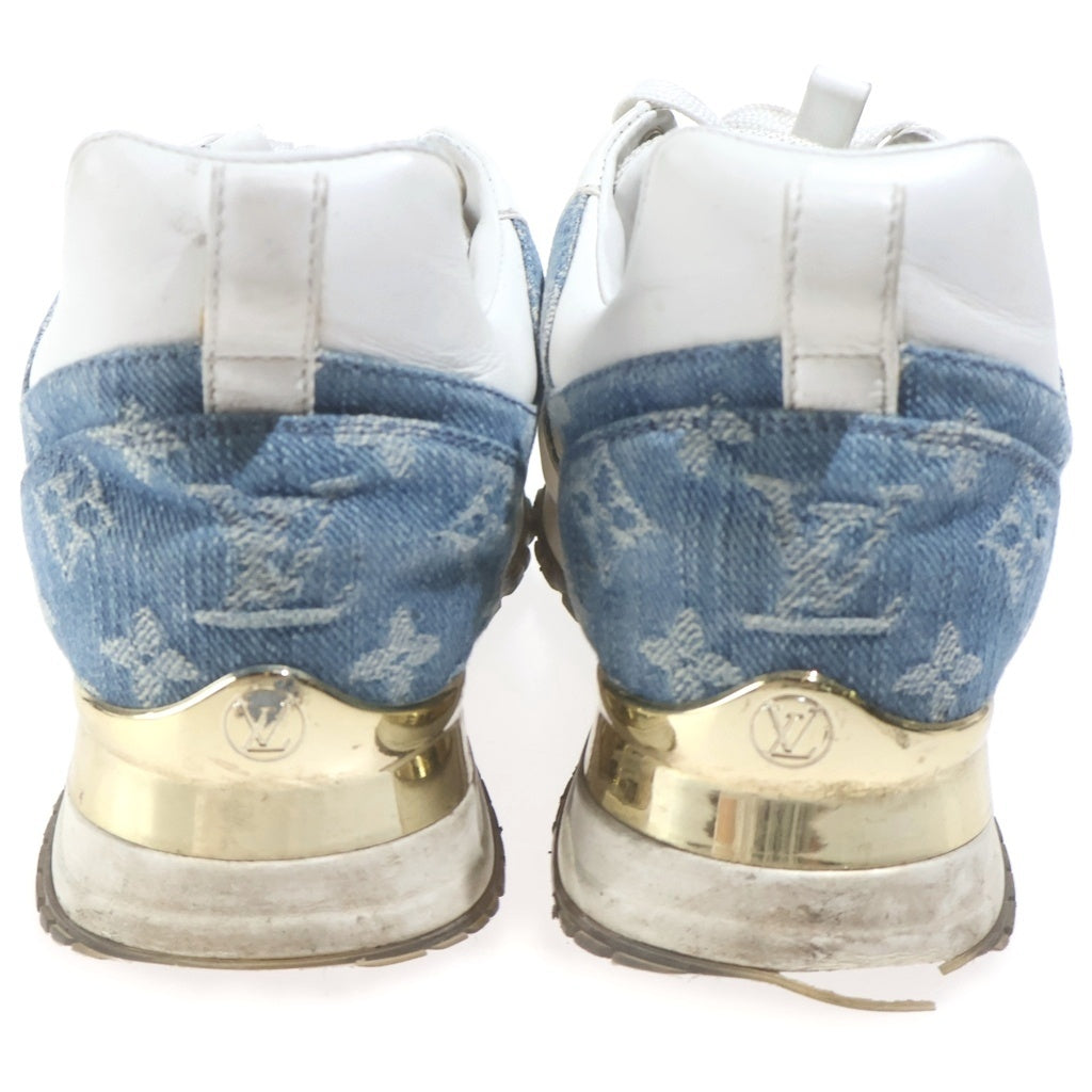 LOUIS VUITTON(ルイヴィトン) RUNAWAY LINE モノグラムデニム ランアウェイライン ローカットスニーカー ホワイト レディース 1A4WP1 NV0179