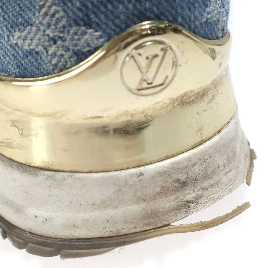 LOUIS VUITTON(ルイヴィトン) RUNAWAY LINE モノグラムデニム ランアウェイライン ローカットスニーカー ホワイト レディース 1A4WP1 NV0179