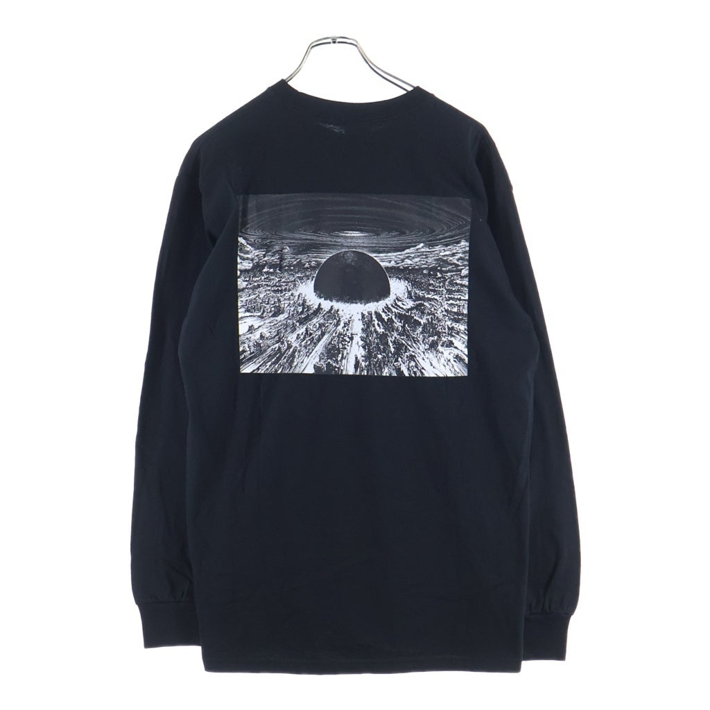 SUPREME(シュプリーム) 17AW ×AKIRA Neo-Tokyo L/S Tee アキラ ネオ東京 両面プリント クルーネック長袖シャツ カットソー ブラック