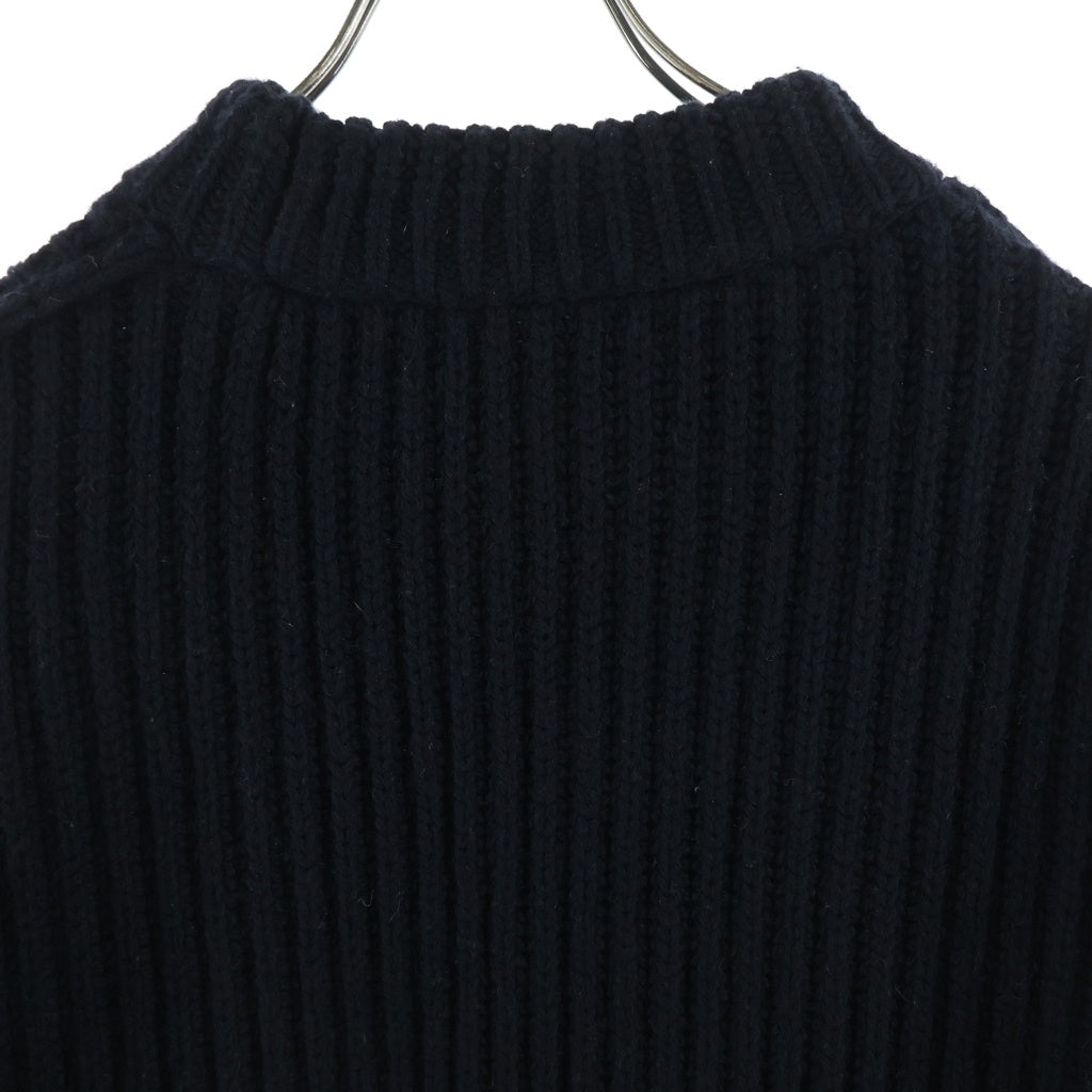 Sacai(サカイ) 23AW ×Carhartt WIP Knit Pullover Detroit カーハート デトロイト プルオーバーニット セーター ブラック 23-03112M