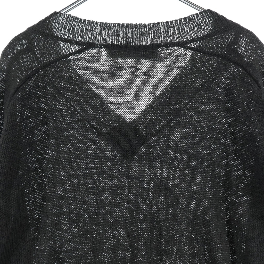 OUR LEGACY(アワーレガシー) 25SS RUE V-NECK ラグランスリーブ Vネック ニット セーター グリーン M2253RNG