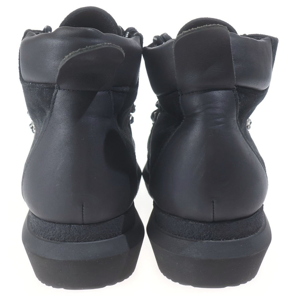 Sacai(サカイ) 20AW TREKKING BOOTS スウェードレザー レースアップ 厚底トレッキングブーツ シューズ ブラック 20-02417M