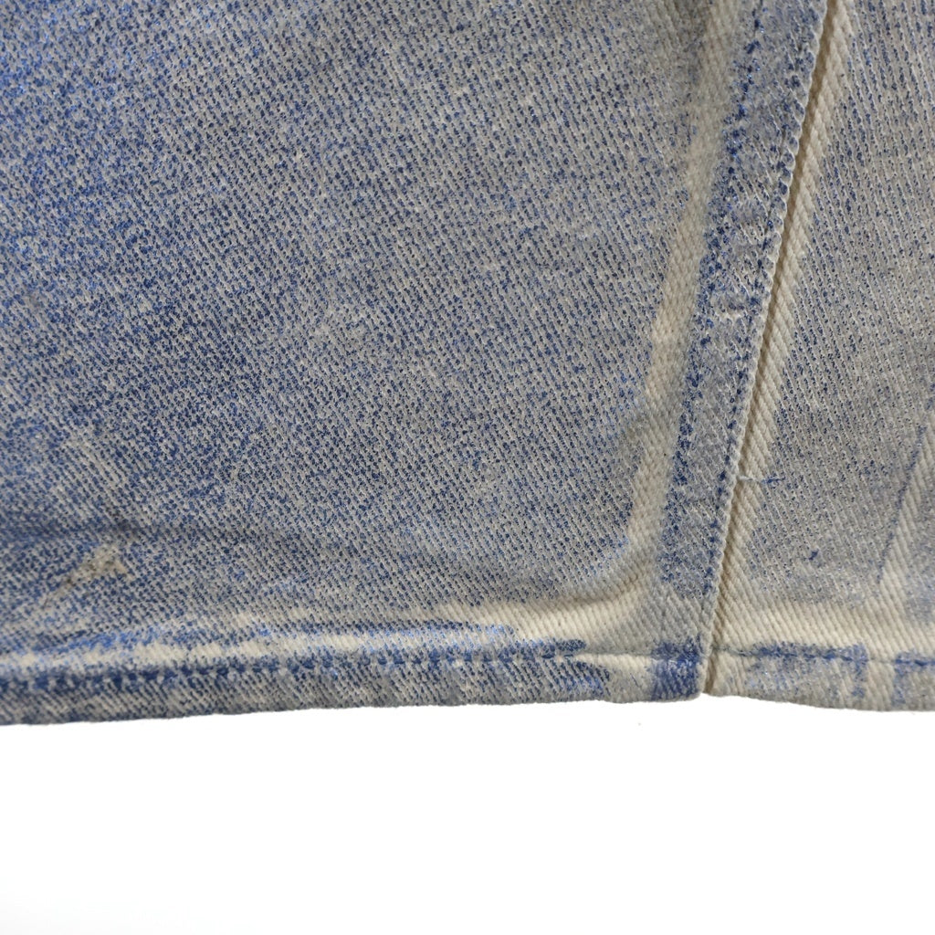 OUR LEGACY(アワーレガシー) 23AW THIRD CUT BLUE FOIL DENIM サード カット フォイル ジッパーフライ デニム パンツ ブルー M2235TBF