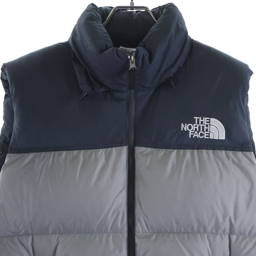 THE NORTH FACE(ザノースフェイス) NUPTSE VEST ヌプシ ダウンベスト ジャケット グレー ND92232