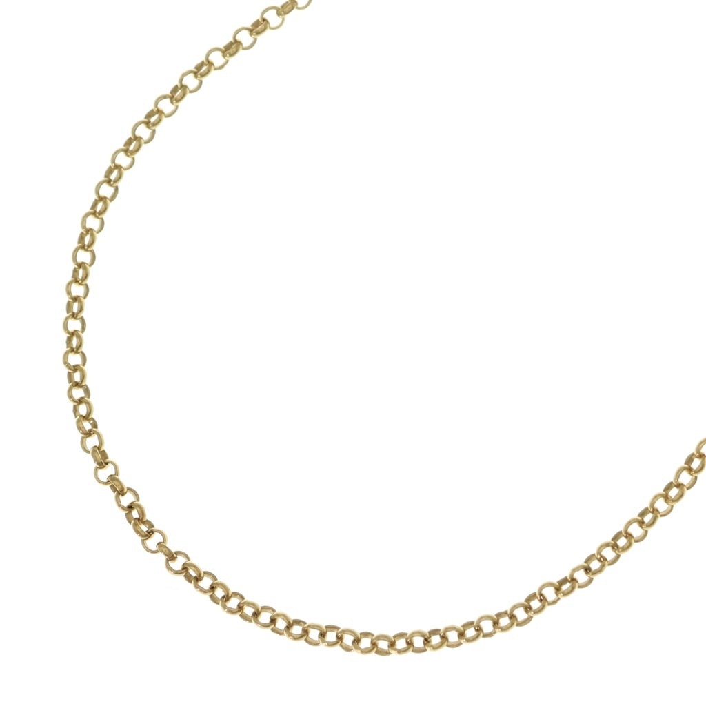 CHROME HEARTS(クロムハーツ) 22K NECKCHAIN R20 ロールチェーンネックレス 20inch ゴールド BCA011