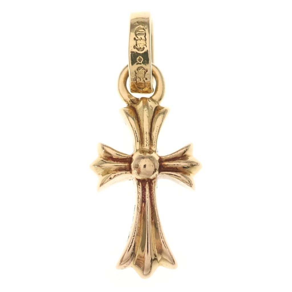 CHROME HEARTS(クロムハーツ) 22K CRS BBYFAT P/DIA ベイビーファットクロス PAVEダイヤ ペンダントトップ ゴールド BCA035