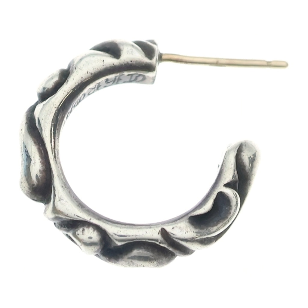 CHROME HEARTS(クロムハーツ) HOOP SCROOL スクロール フープピアス シルバー BCA102