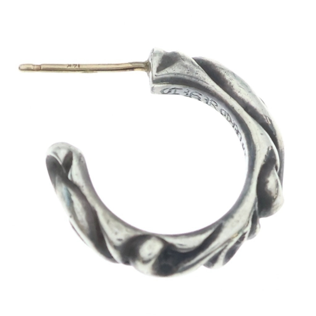 CHROME HEARTS(クロムハーツ) HOOP SCROOL スクロール フープピアス シルバー BCA102