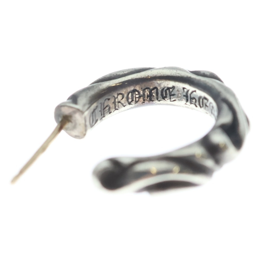 CHROME HEARTS(クロムハーツ) HOOP SCROOL スクロール フープピアス シルバー BCA102