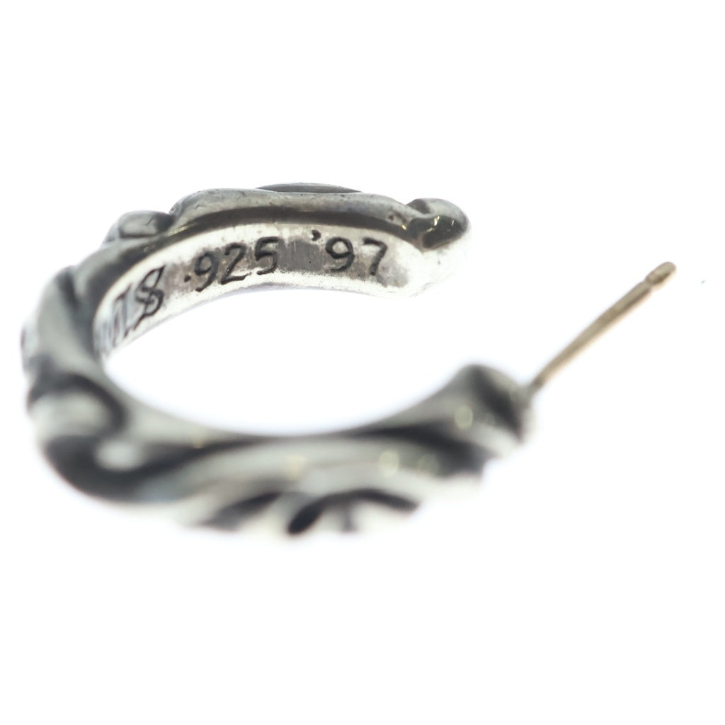 CHROME HEARTS(クロムハーツ) HOOP SCROOL スクロール フープピアス シルバー BCA102