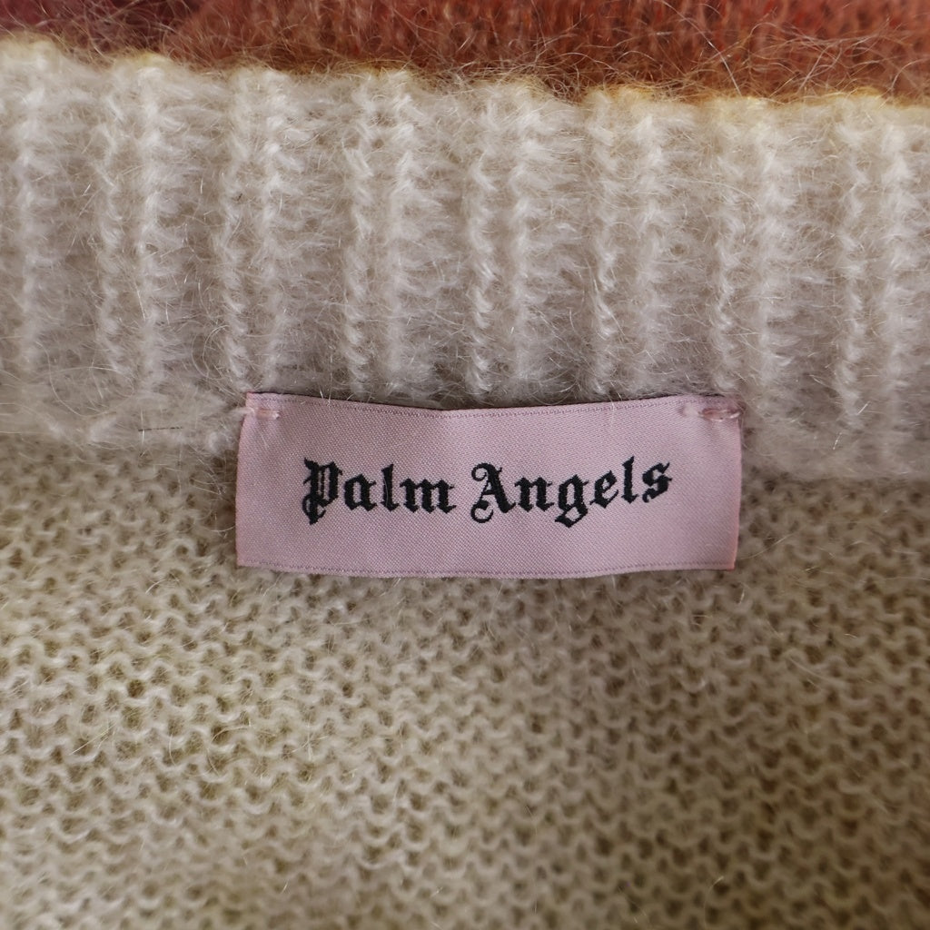 Palm Angels(パームエンジェルス) TIE DYE SENSITIVE CONTENT SWEATER タイダイ センシティブコンテンツ ニットセーター マルチカラー PMHE007F19649006