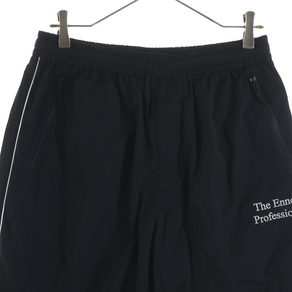 The Ennoy Professional(エンノイプロフェッショナル) 26SS PIPING NYLON TRACK PANT パイピング ナイロン トラック パンツ ブラック SS26BRENPT01LP